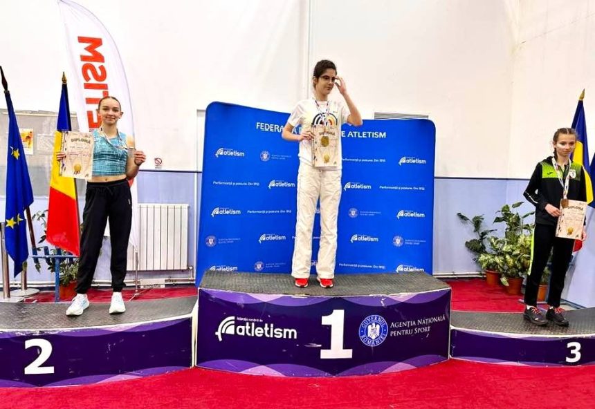 Atleta damboviteana Sonia Ilie din nou pe podium A castigat medalia de argint la Campionatul National de 200 metri