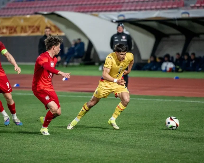 Infrangere dramatica pentru Romania U20 la Targoviste 0 1 in fata Poloniei U20