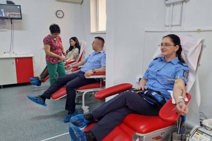 Jandarmii din Dambovita implicati intr o noua actiune umanitara