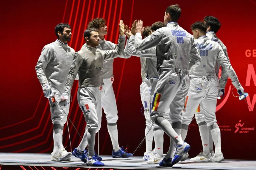 Medalie de argint pentru Romania la Cupa Mondiala de sabie masculin