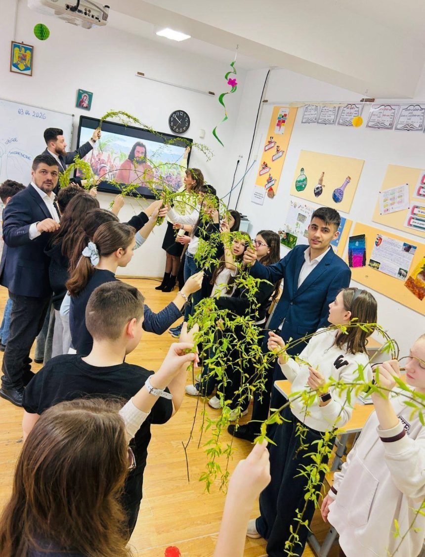 ACTIVITATE EDUCATIONALA PENTRU SARBATOREA FLORIILOR LA TARGOVISTE