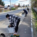 Activitati de primavara la Odobesti plantari de arbori actiuni de curatenie si lucrari de intretinere in diverse zone