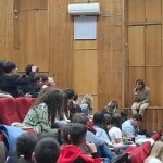 Actorul Marius Manole intalnire cu liceenii din Dambovita