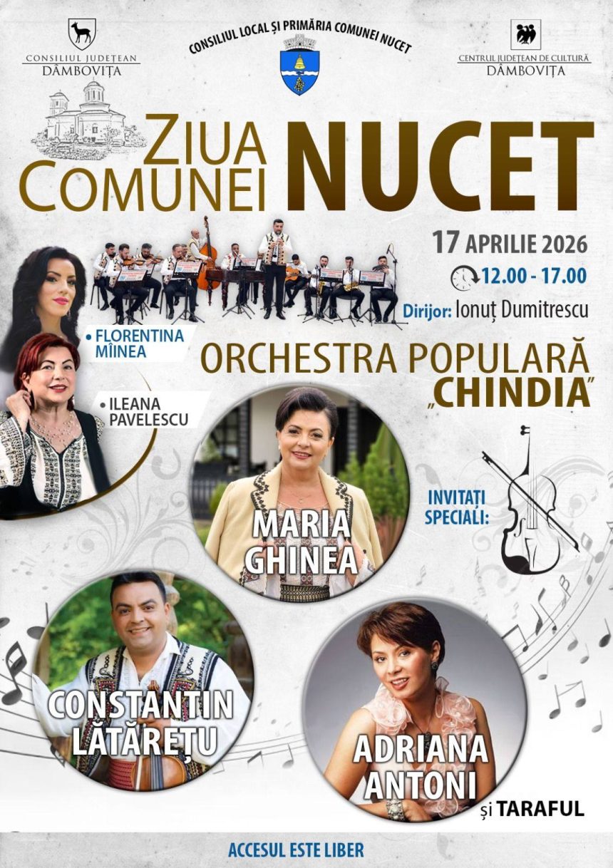 Autoritatile din Nucet organizeaza evenimentele dedicate Izvorului Tamadurii si Zilei Comunei