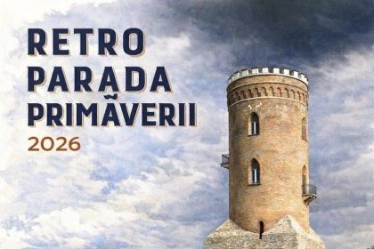 Calatorie in timp la Targoviste Retroparada Primaverii se intoarce in parcarea Dambovita Mall