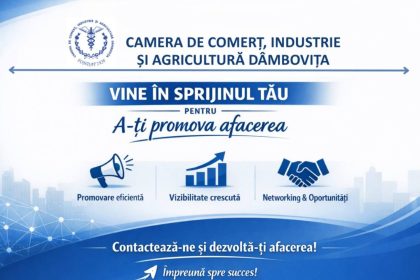 Camera de Comert Dambovita sustine antreprenorii in cresterea vizibilitatii si a afacerilor acestora