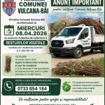 Colectarea resturilor vegetale la Vulcana Bai