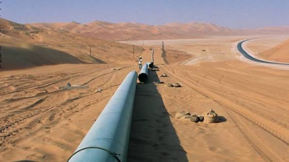 Conducta de petrol Est Vest a Arabiei Saudite a atins din nou capacitatea maxima dupa daunele cauzate de razboiul din Orientul Mijlociu