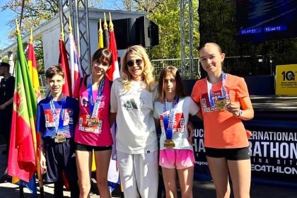 Doi atleti de la CS Targoviste pe podium la Maratonul International de Semimaraton Bucuresti organizat de Constantina Dita