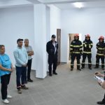 Exercitiu ISU la Pucioasa Simulare de adapostire si evacuare la o agentie economica