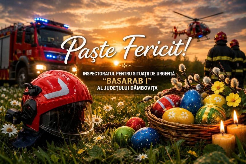 ISU Dambovita Sfaturi pentru un Paste in siguranta Fii atent la lumanari si la aglomeratie