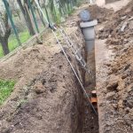 La Nucet au inceput lucrarile pentru sistemul de canalizare o investitie importanta in infrastructura utilitatilor