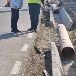 Lucrari in curs pe strada Nucetului din Gura Sutii Primarul Marian Dinu a inspectat progresul investitiei