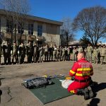 Militarii din Batalionul 114 Tancuri au luat parte la un curs de prim ajutor organizat de ISU Dambovita