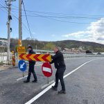 Podul de la Pucioasa redeschis traficului