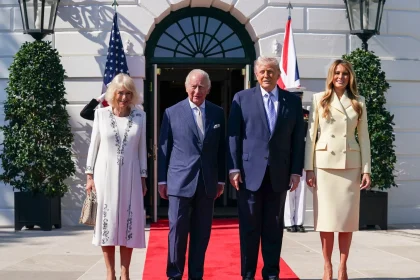 Regele Charles si Regina Camilla s au intalnit cu Trump la Casa Alba