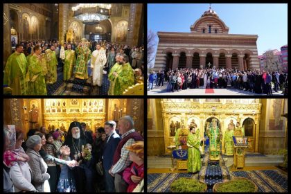 Sarbatorea Florilor la Catedrala din Targoviste