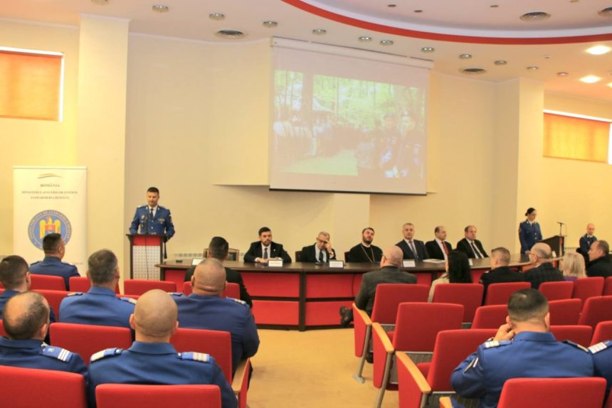 Sedin aniversara pentru celebrarea a 176 de ani de la infiintarea Jandarmeriei Romane