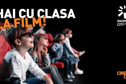 Shopping City Ploiesti invita elevii sa participe la o aventura educativa si distractiva la Cinema City in cadrul Saptamanii Verzi