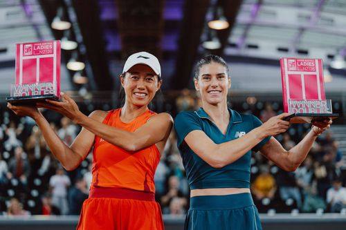 Sorana Cirstea castigatoare la proba de dublu a turneului WTA 500 de la Linz