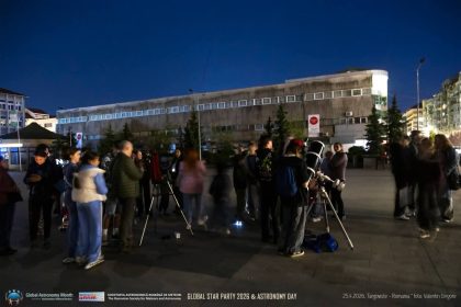 Targovistenii au observat cerul prin telescoape la Global Star Party eveniment difuzat in reteaua internationala