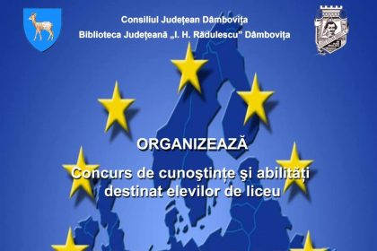 UE si cetatenia europeana activa Concur de cunostinte si abilitati la Biblioteca Judeteana Dambovita