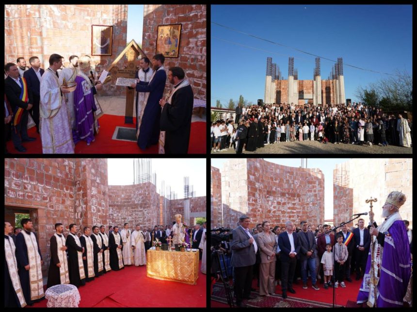VIDEO A FOST TAIATA PENSIUNEA NOII BISERICI A PAROHIEI ROMANESTI DIN ARCHIEPISCOPIA TARGOVISTEI