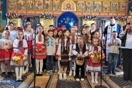 daruri in valoare de peste 13000 de lei pentru 100 de copii din parohia jugureni