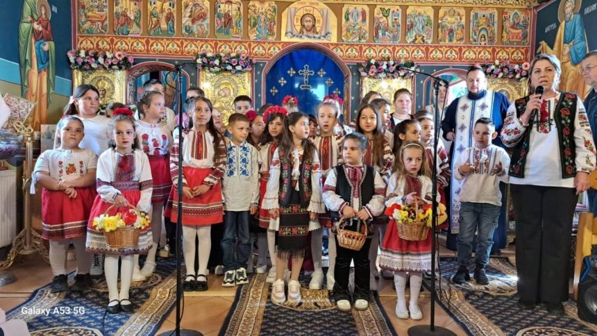 daruri in valoare de peste 13000 de lei pentru 100 de copii din parohia jugureni