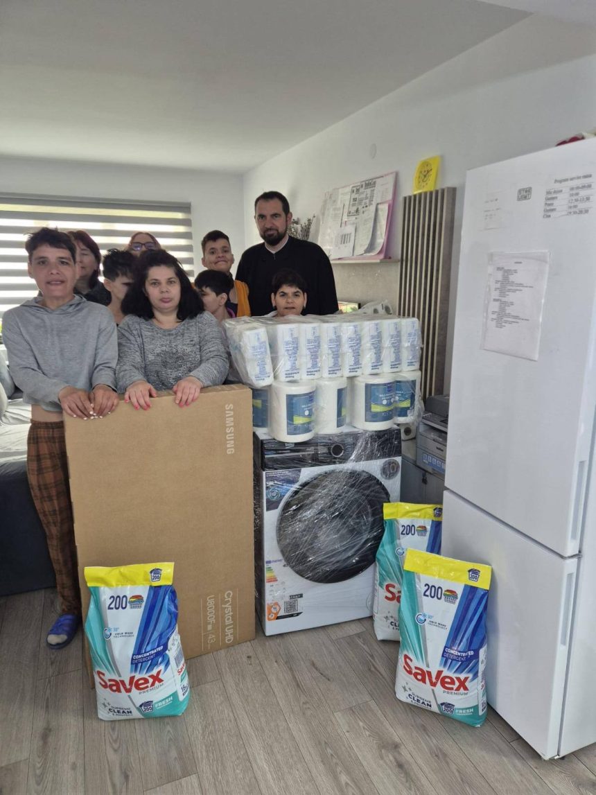 daruri in valoare de peste 8000 lei oferite de parohia sfantul voievod neagoe basarab din targoviste