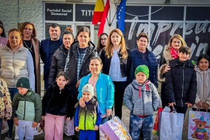 sprijin pentru copiii din titu in saptamana patimilor actiune organizata de ofsd impreuna cu primarul laurentiu costache