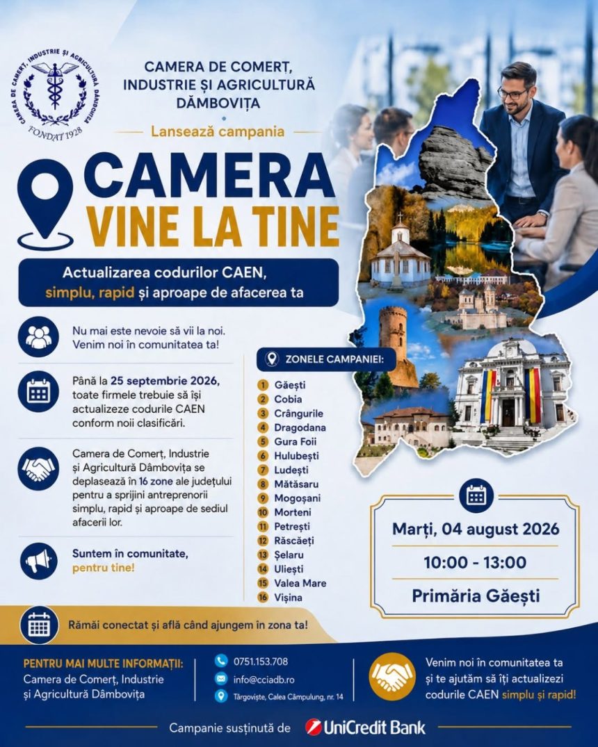 Mediul de afaceri din Gaesti in dialog
