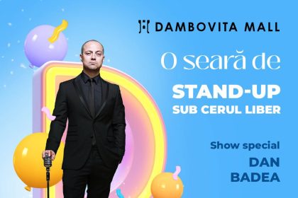 stand up in aer liber la dambovita mall alaturi de dan badea