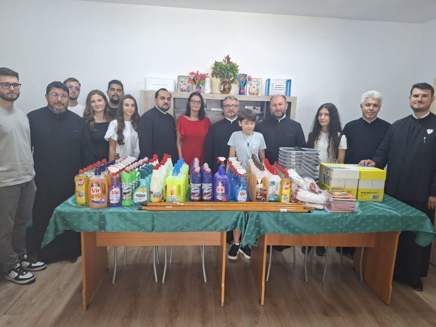 ARHIEPISCOPIA TARGOVISTEI ISI MANIFESTA SPRIJINUL PENTRU ACTIVITATEA COMPLEXULUI DE SERVICII COMUNITARE SF ANDREI DIN GURA OCNITEI PRINTR O NOUA ACTIUNE SOCIO PHILANTROPICA