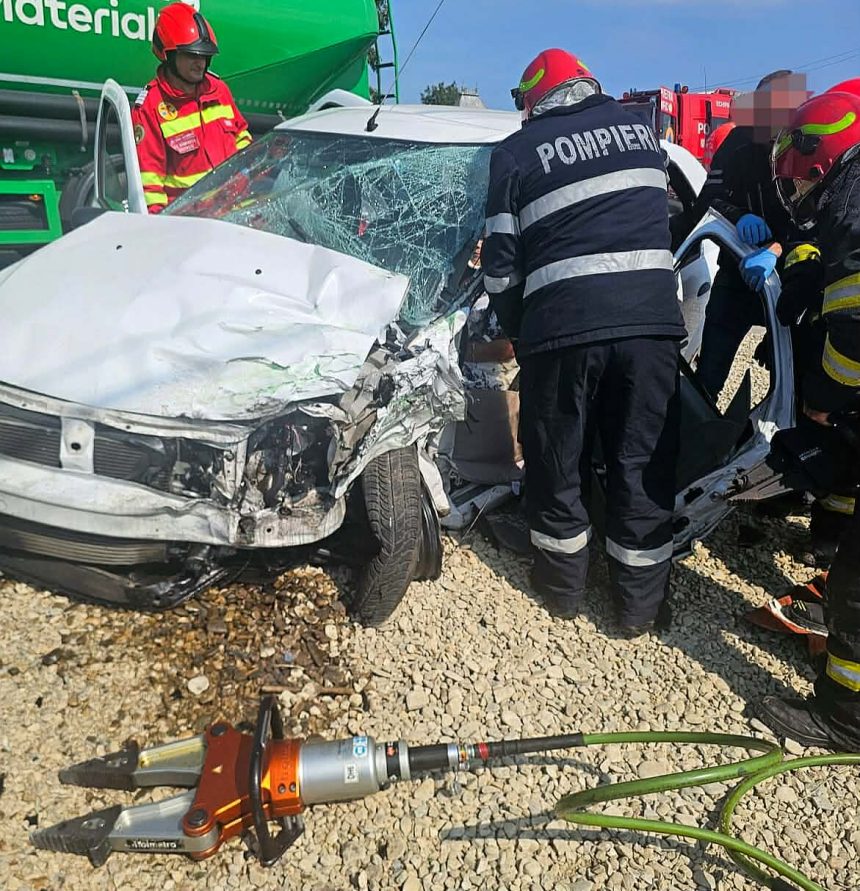Accident grav pe DN 72 la Viisora O femeie a suferit rani severe