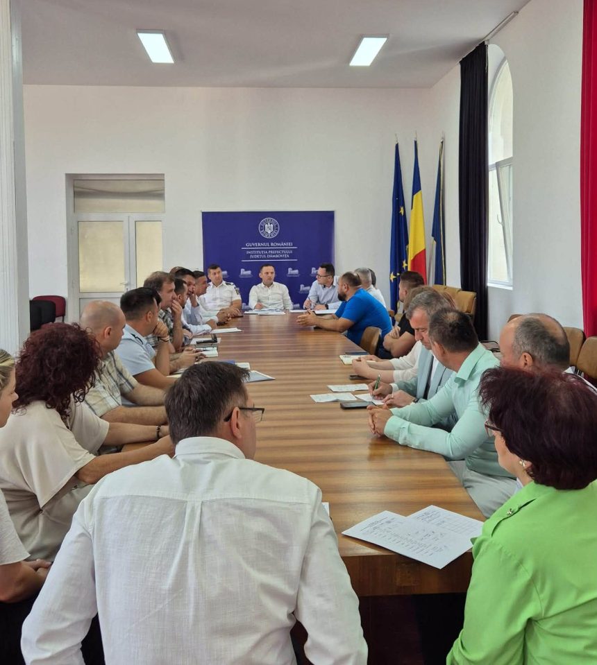 Analiza a proiectelor PNRR din Dambovita la Prefectura A fost stabilit calendarul receptiilor