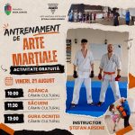 Antrenamente gratuite de arte martiale pentru copii in Gura Ocnitei Adanca si Sacueni