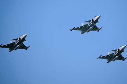 Avion de vanatoare Gripen din Ungaria prabusit in Ungaria