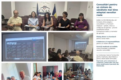 CAS Dambovita a finalizat discutiile cu furnizorii de servicii medicale referitoare la modificarile Contractului cadru
