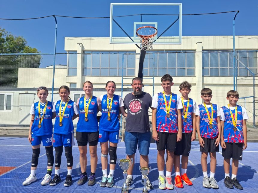 CSS Targoviste weekend de succes Campioane nationale la baschet 3x3 si medalie de bronze pentru baeti