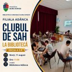 Clubul de Sah la Biblioteca revine la Gura Ocnitei Biblioteca din Adanca organizeaza a doa editie