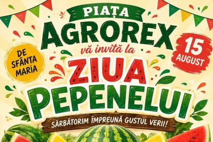 Concurs original de Sfanta Maria la Crevedia Se cauta cel mai mare pepene din piata Agrorex