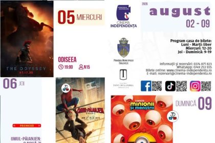 Consultati programul proiectiilor de film la Cinema Independenta in perioada 02