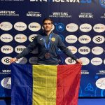 Darius Sas medaliat cu bronz la Bratislava Romania se afla pe podiumul Campionatului Mondial de lupte U20