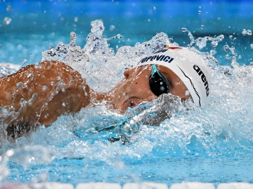 David Popovici pe drumul cel bun la Campionatele Europene de inot de la Paris S a calificat in finala probei de 100 m liber