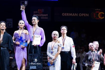 Doua medalii de aur una de argint si una de bronz Dansatorii romani stralucesc la Campionatul German Open 2026