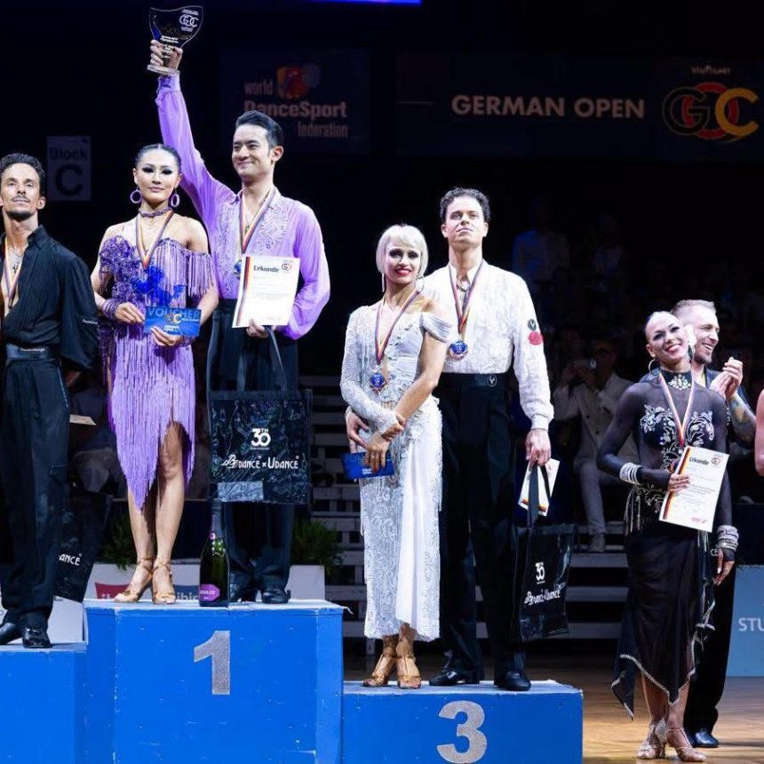 Doua medalii de aur una de argint si una de bronz Dansatorii romani stralucesc la Campionatul German Open 2026