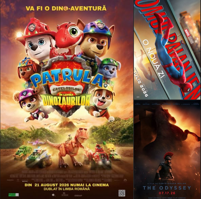 Duminica de film la Cinema Independenta animaie Spider Man si impresionanta Odiseea in programul zilei