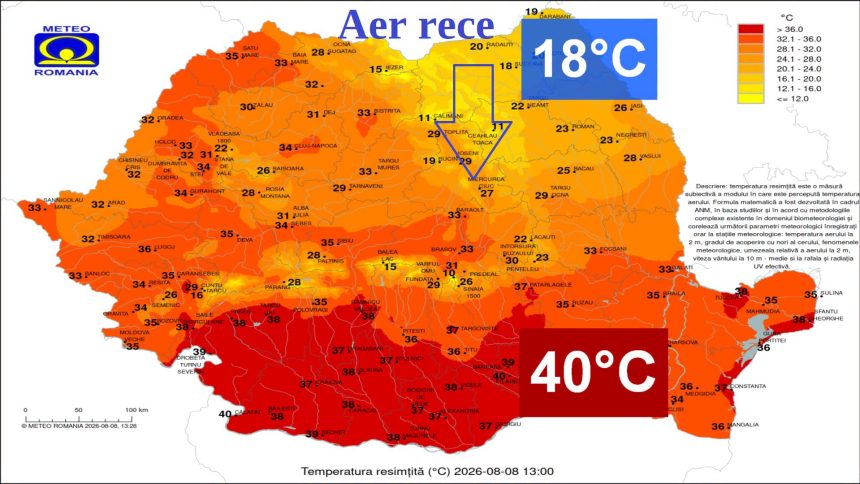 Dup o sptmn de avertizri de canicul descoperim unde a fost nregistrat polul de cldur al Romniei