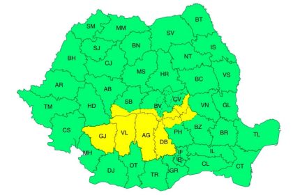 Dupa canicula se apropie furtunile Cod galben de instabilitate atmosferica in judetul Dambovita